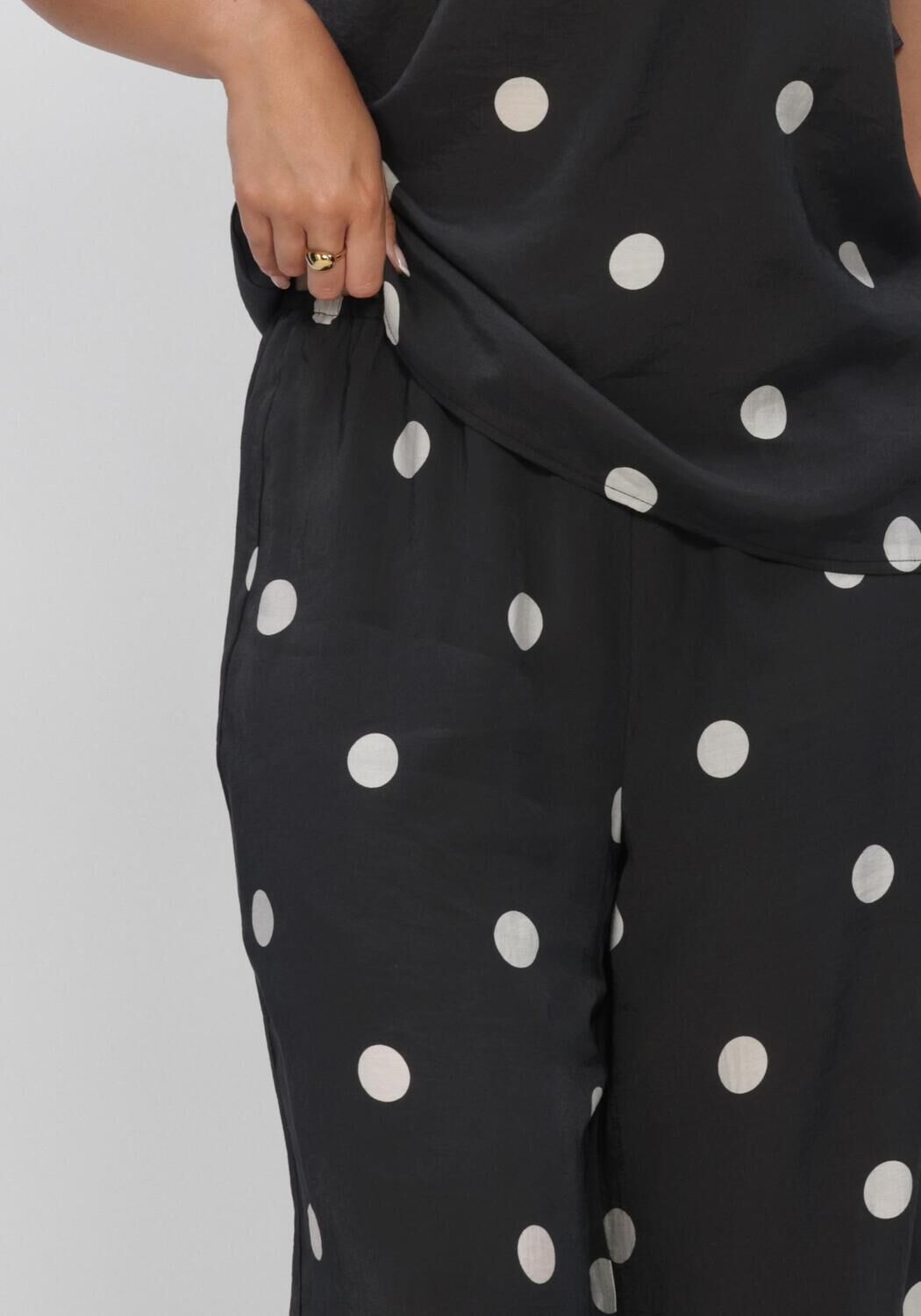 Schwarze COPENHAGEN MUSE Weite Hose CMFIE-PANTS - large
