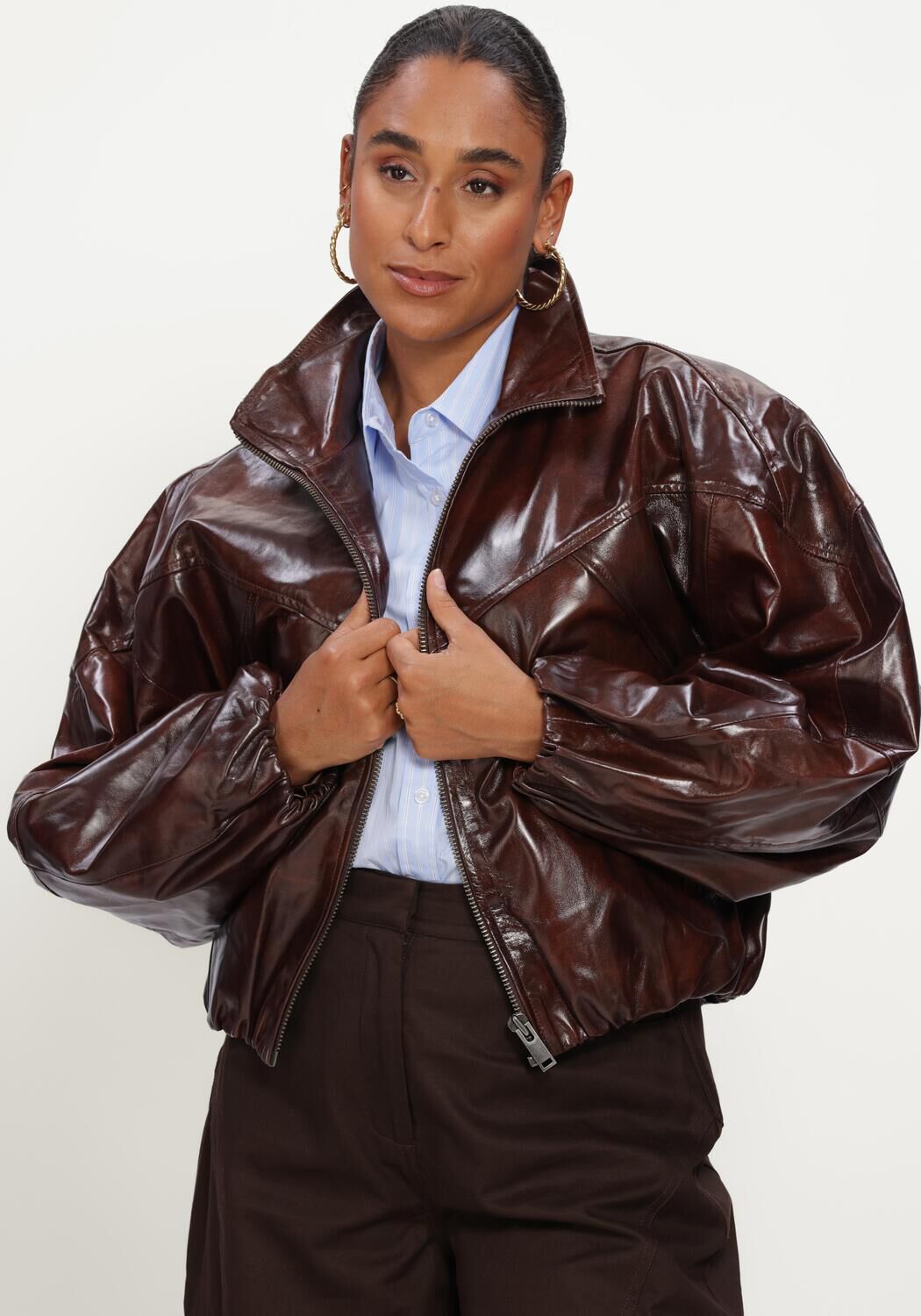 Braune COPENHAGEN MUSE Jacken CMKRISTA-JACKET - large