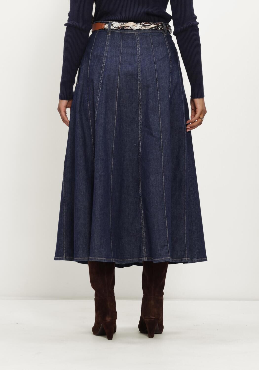Dunkelblau CAROLINE BISS Midirock 4716 - large