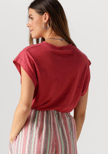 Rote BY-BAR Top MASON LINNEN TOP - large