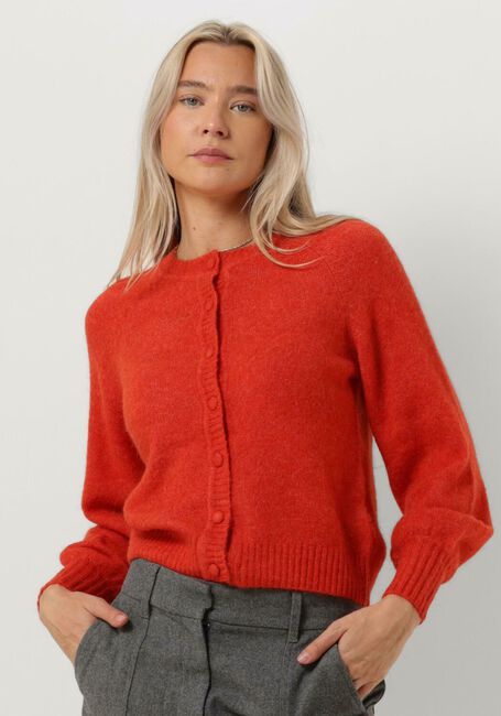 Rote MSCH COPENHAGEN Pullover MSCHZASHA HOPE CARDIGAN - large