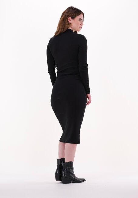 Schwarze MINIMUM Midikleid RESSY 9539 - large