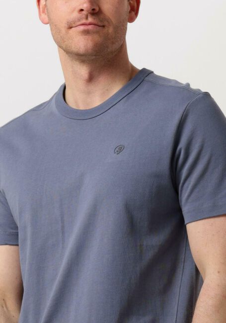 Blaue CAST IRON T-shirt R-NECK REGULAR FIT HEAVY COTTON - large