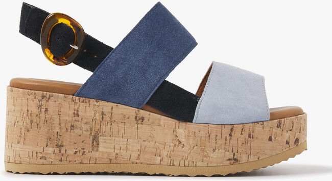 Blaue VIA VAI Sandalen SISSEL RAVEN - large