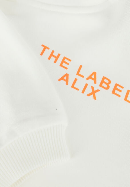 Weiße ALIX MINI Sweatshirt KNITTED HOODIE - large