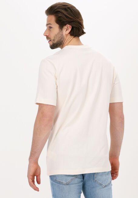 Beige SCOTCH & SODA T-shirt JERSEY LOGO TEE IN ORGANIC COTTON - large