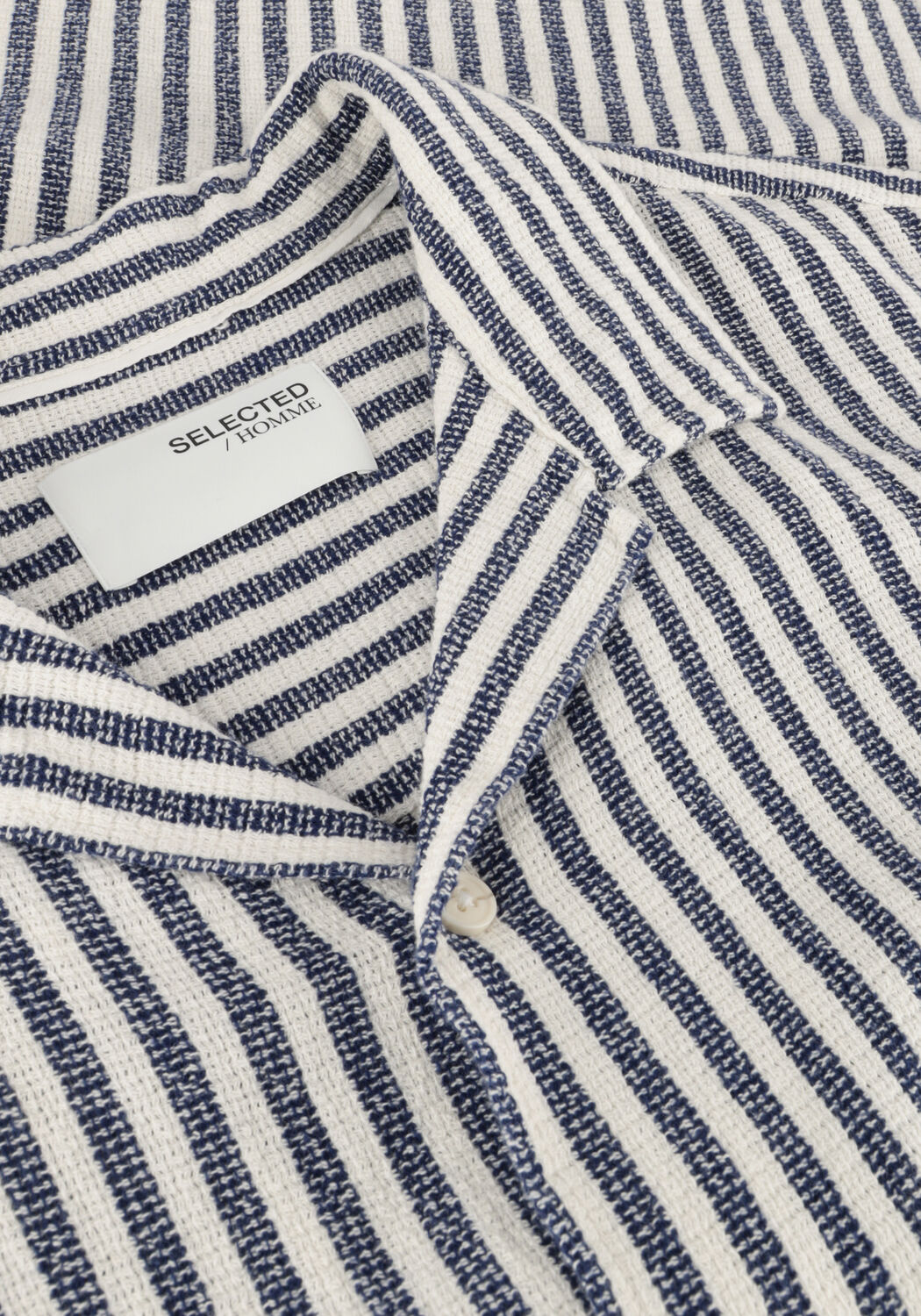 Dunkelblau SELECTED MEN Casual-Oberhemd SLHRELAX-SAL SHIRT RESORT - large