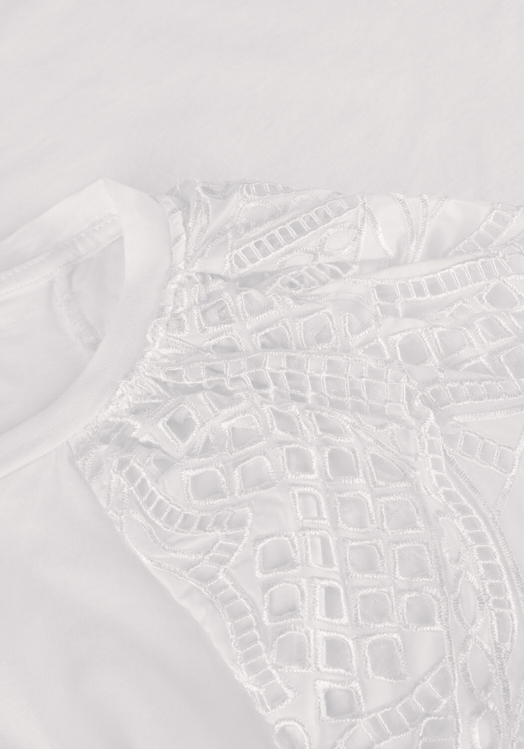 Wei&szlig;e OBJECT Top OBJJARRY RE SS TOP - large