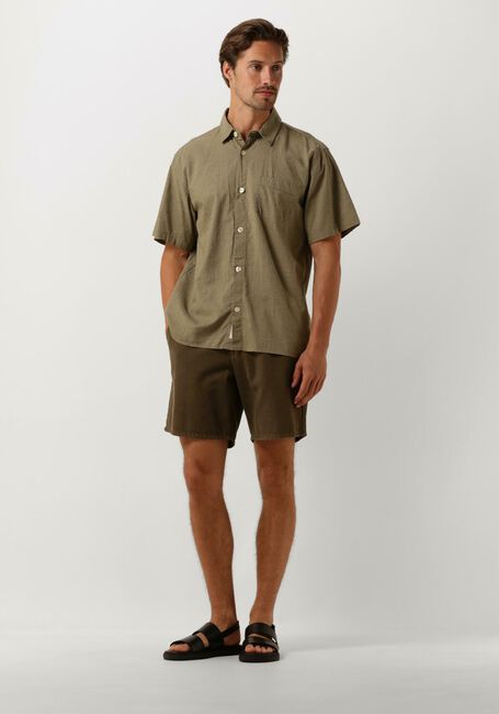 Grüne FORÉT Casual-Oberhemd SERENE LINEN SS SHIRT - large