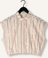 Sand BY-BAR Blusen BIEKE GLOSS STRIPE BLOUSE Sand BY-BAR Blusen BIEKE GLOSS STRIPE BLOUSE - medium