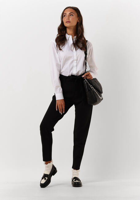 Schwarze MSCH COPENHAGEN Hose POPYE PANTS - large