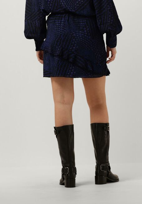Dunkelblau ALIX THE LABEL Minirock GRAPHIC RAFFLE SKIRT - large