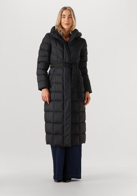 Schwarze BEAUMONT Wattierte Jack VALENTINA LONG COAT - large