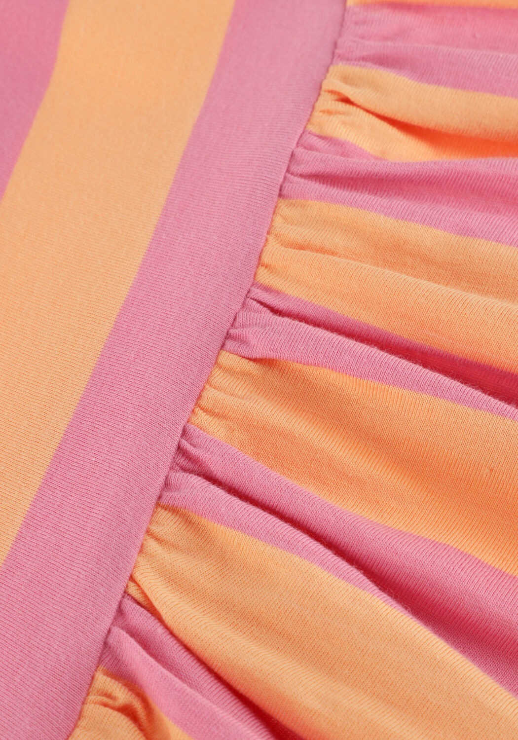 Mehrfarbige/Bunte PETIT BLUSH Minikleid STRIPE DRES - large