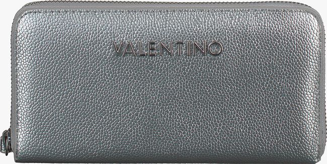 Silberne VALENTINO BAGS Portemonnaie DIVINA ZIP AROUND WALLET - large