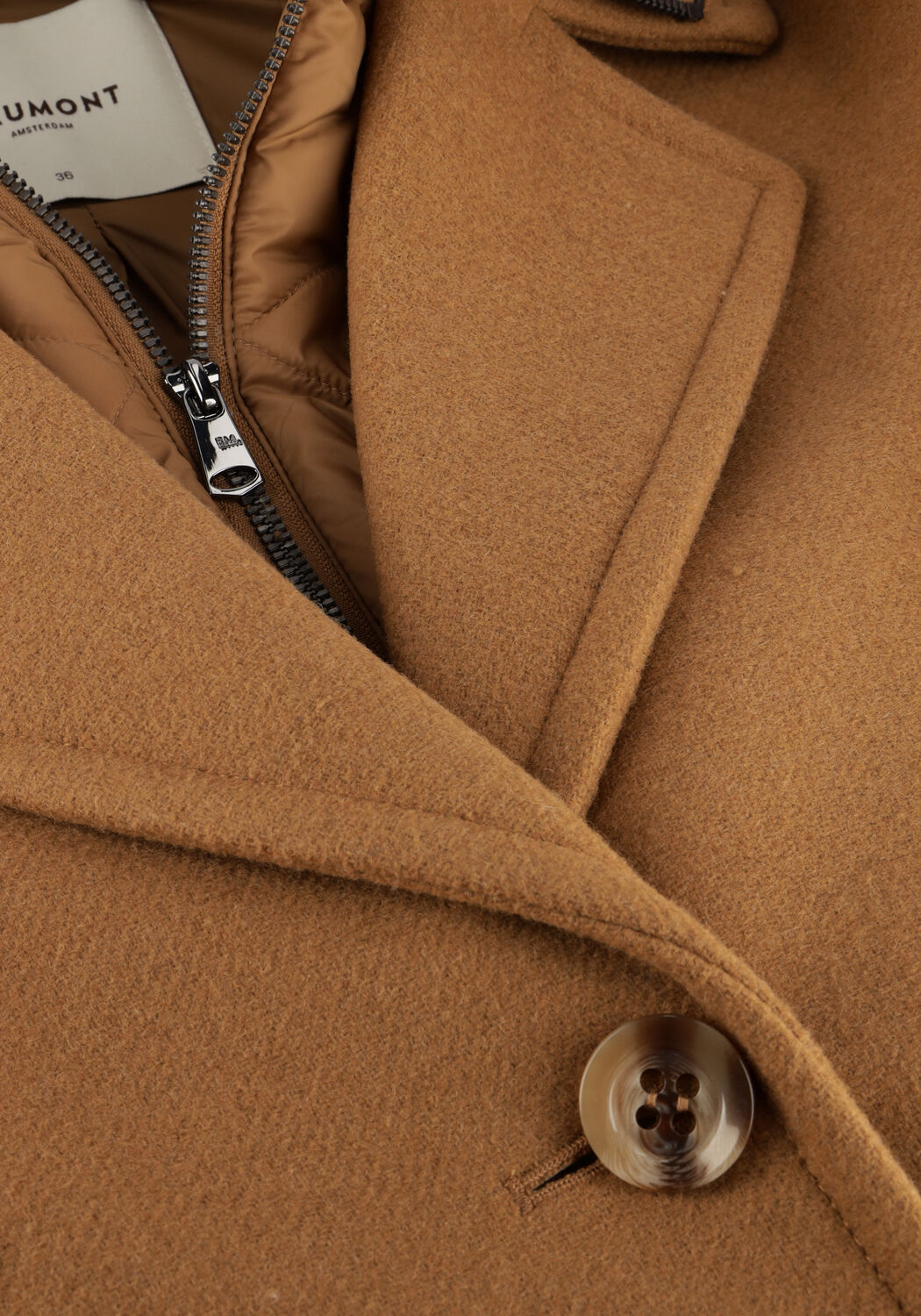 Camelfarbene BEAUMONT M&auml;ntel CAMERON COAT - large