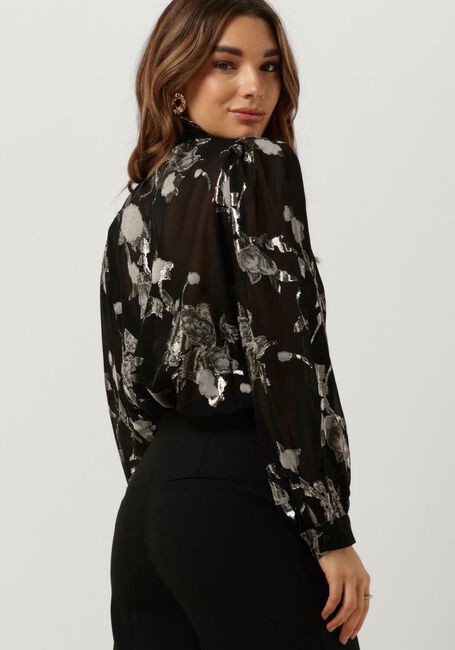 Schwarze LEVETE ROOM Blusen LR-VIVA 2 SHIRT - large