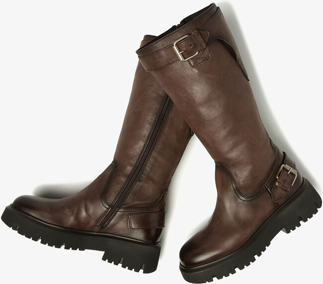 Braune VIA VAI Hohe Stiefel ZIVA BLAINE - large