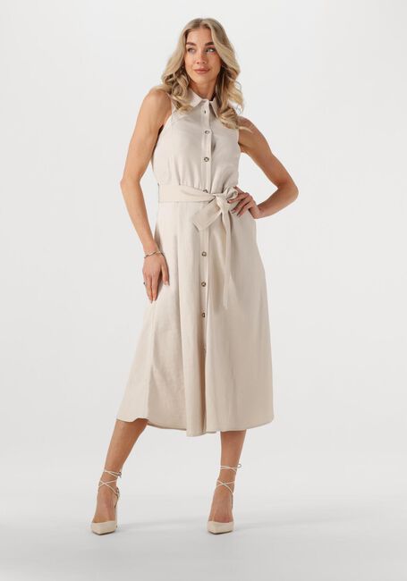 Beige LIU JO Midikleid ABITO VISCOSA - large
