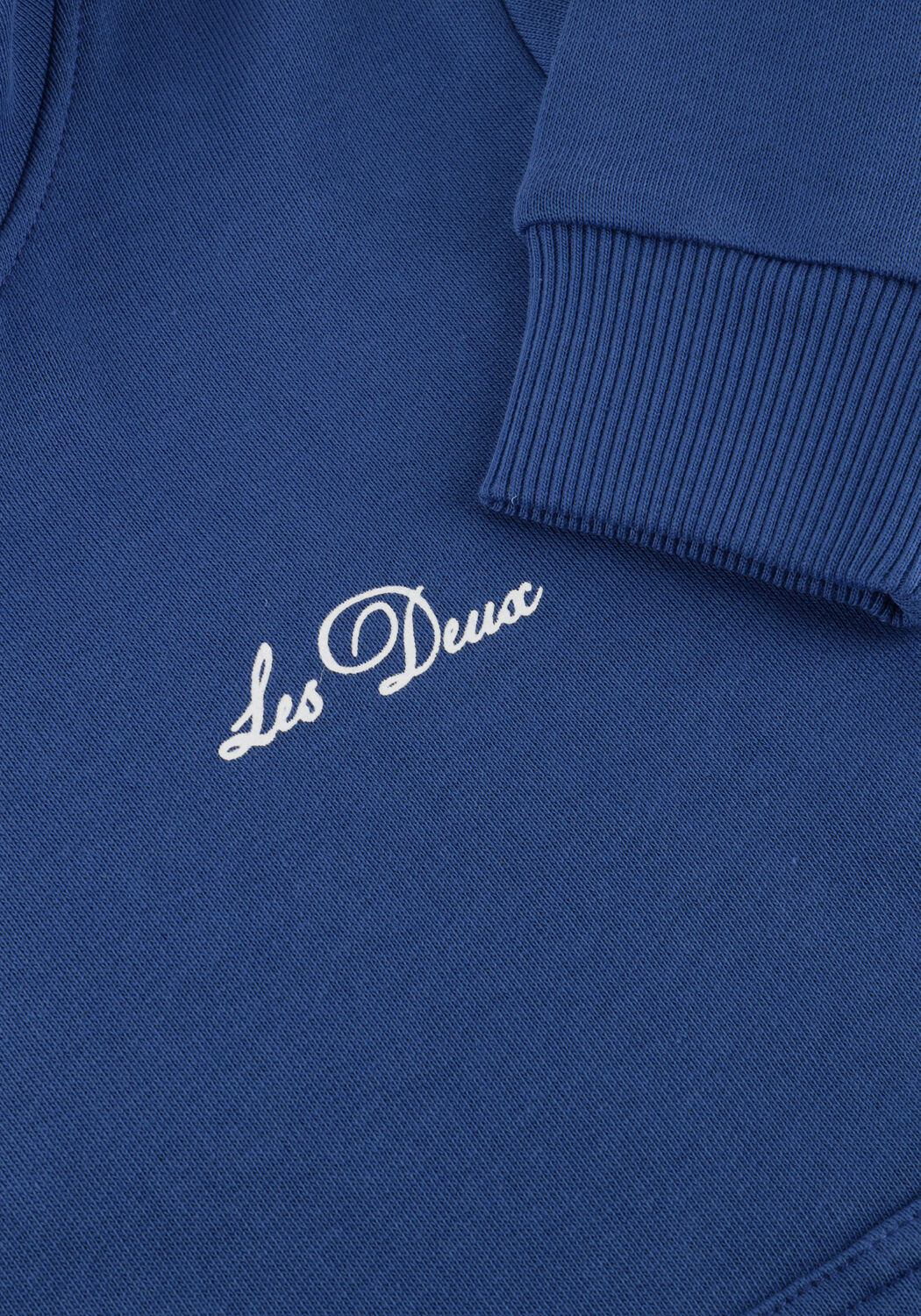 Blaue LES DEUX Pullover WEST SIDE HOODIE KIDS - large