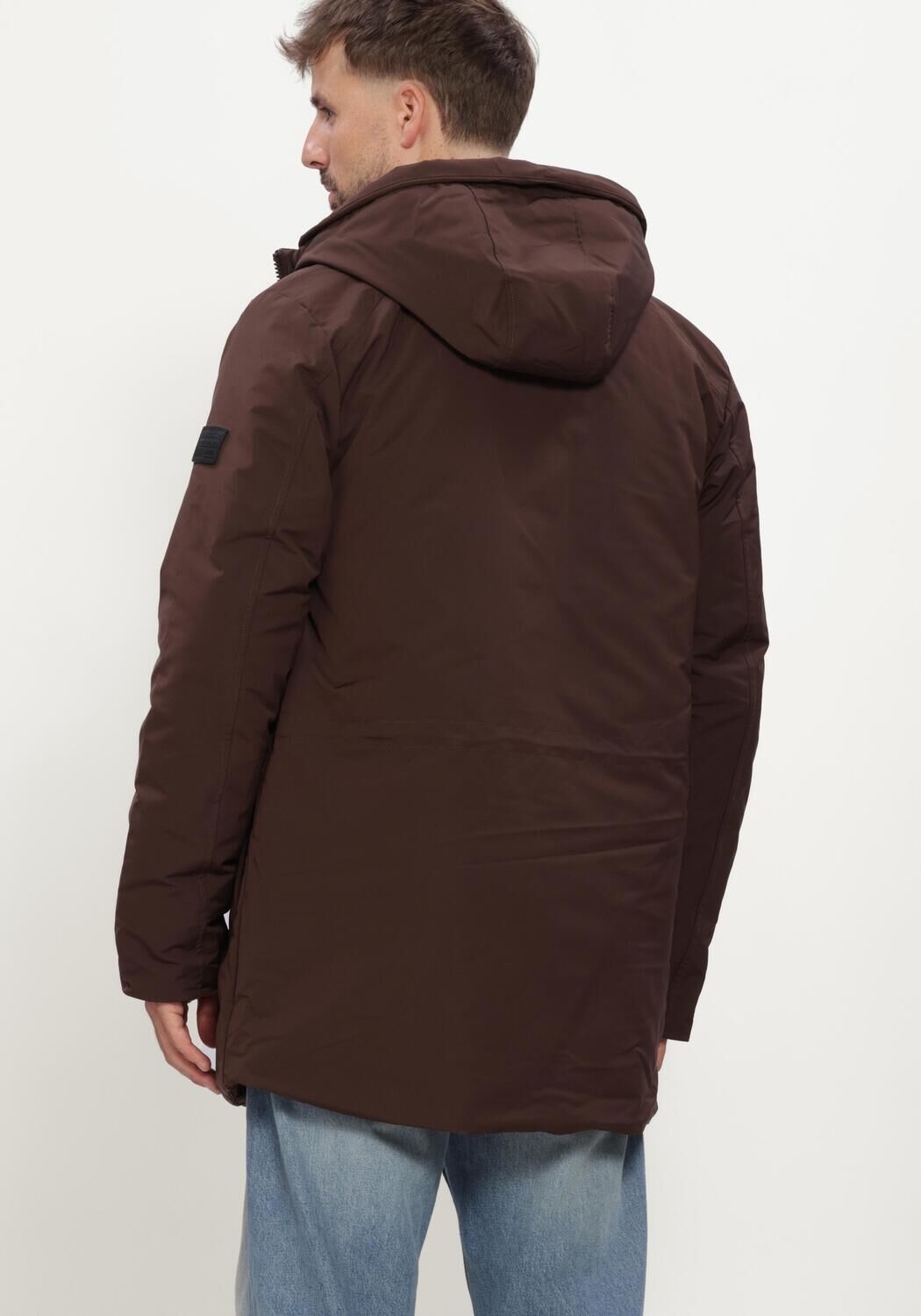 Braune G-STAR RAW Winterjacken CLEAN VODAN PDD HDD PARKA - large
