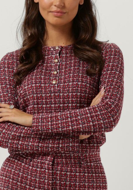 Rote VANILIA  TARTAN TWEED LONGSLEEVE - large