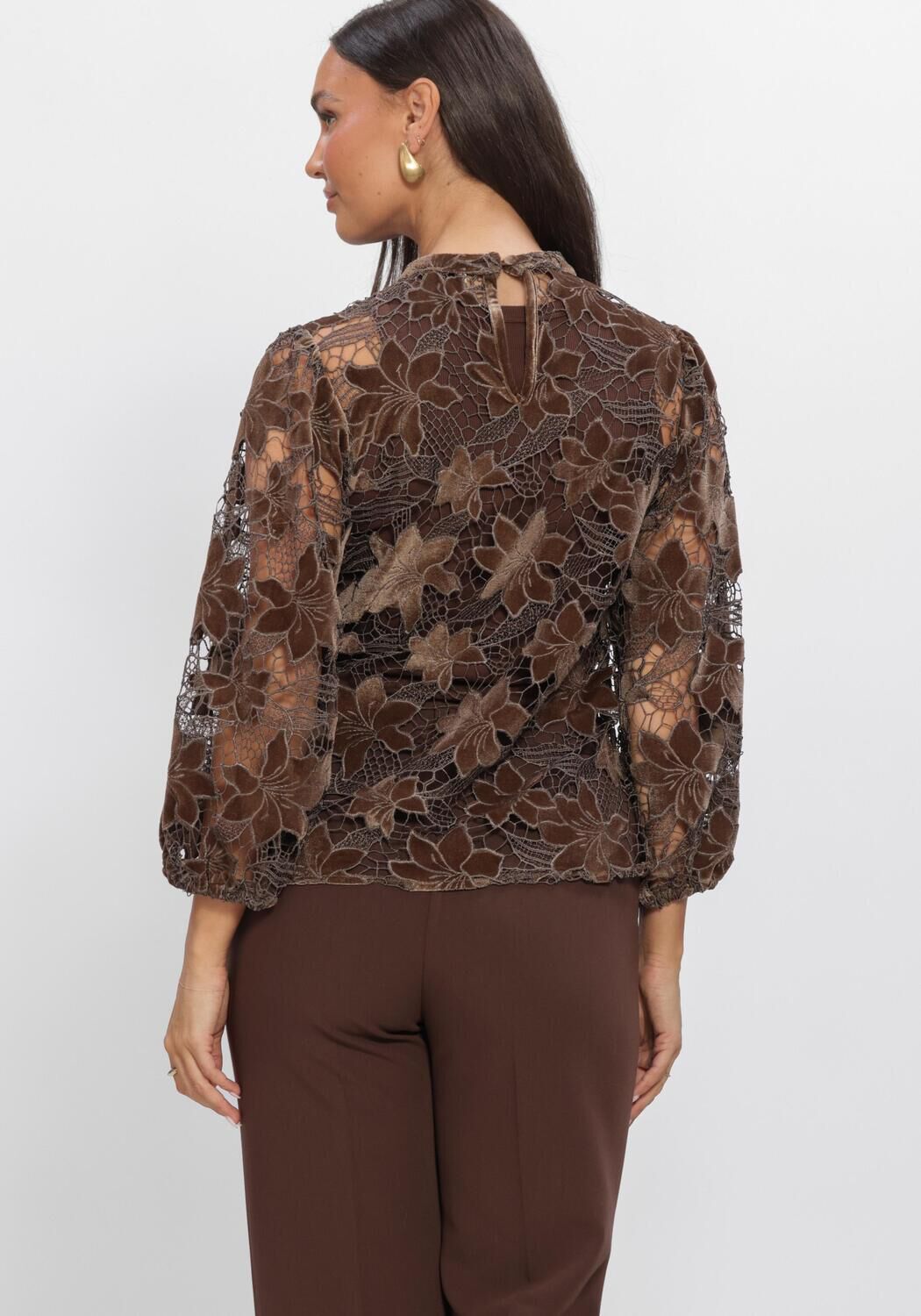 Braune AAIKO Top SHAILA VELVET PES 500 - large