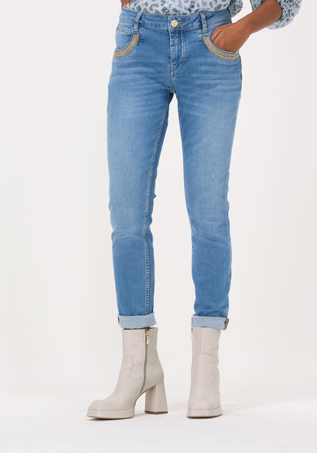 Blaue MOS MOSH Slim fit jeans NAOMI LUNA JEANS - large