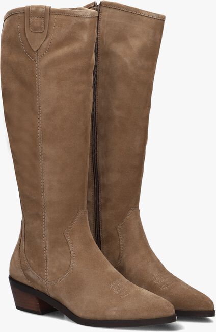Taupe NOTRE-V Hohe Stiefel 18051 - large