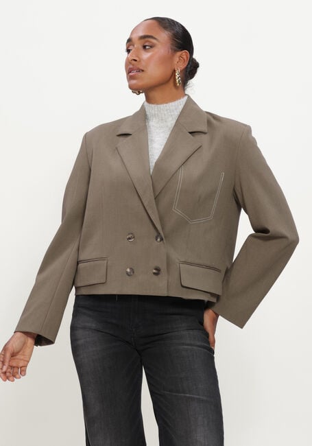 Taupe CIRCLE OF TRUST Blazer JOZIE BLAZER - large