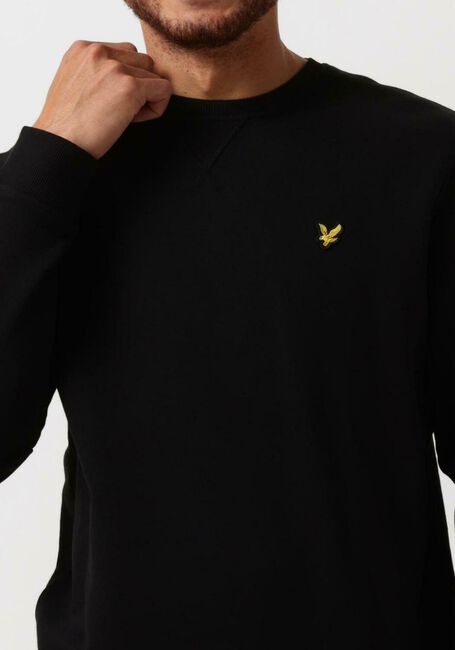 Schwarze LYLE & SCOTT Pullover CREW NECK SWEATSHIRT - large