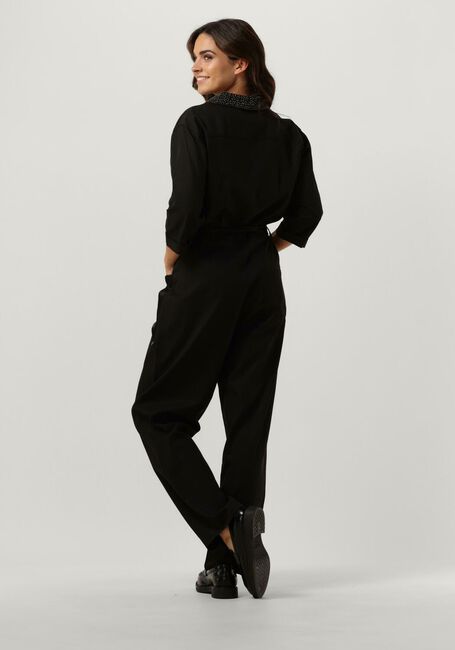 Schwarze SCOTCH & SODA Jumpsuit BEADED COLLAR JUMPSUIT - large