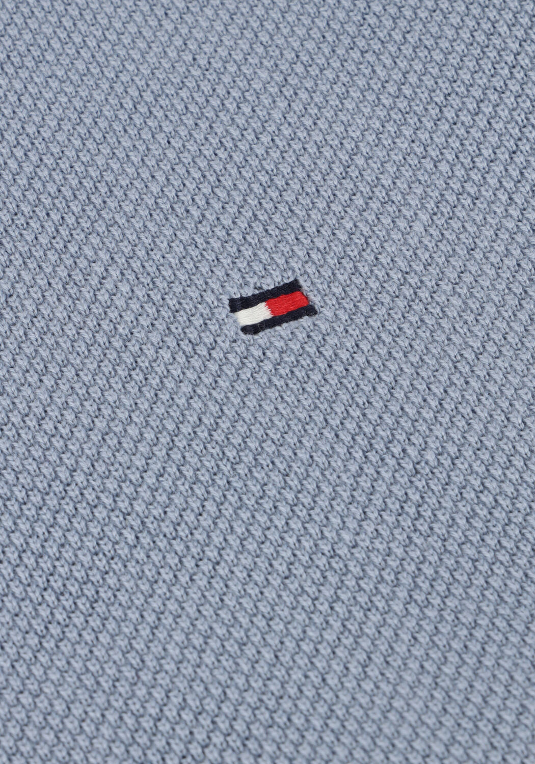 Hellblau TOMMY HILFIGER Pullover ESSENTIAL STRUCTURE CREW NECK - large