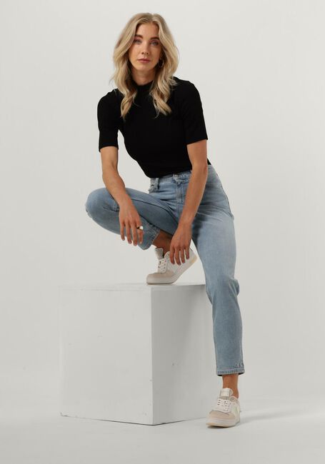 Schwarze MODSTRÖM Top KROWN T-SHIRT - large