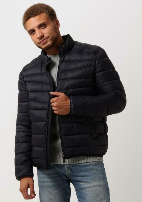 Blaue SCOTCH & SODA Wattierte Jack SHORT PUFFER JACKET - large