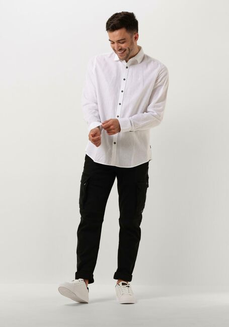 Ecru PME LEGEND Casual-Oberhemd LONG SLEEVE SHIRT CTN/LINEN - large