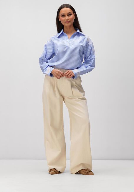 Hellblau BRUUNS BAZAAR Blusen MESQUITEBBKALOE BLOUSE - large