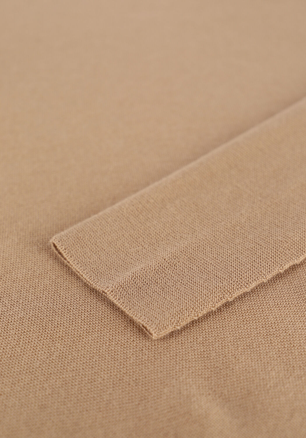 Camelfarbene DRYKORN Rollkragenpullover LIORA - large