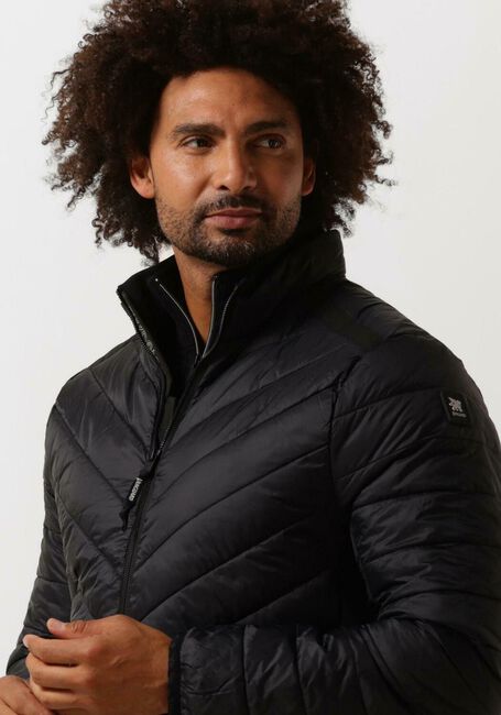Schwarze VANGUARD Wattierte Jack SHORT JACKET DENSYLON BRAKESHIFT III - large