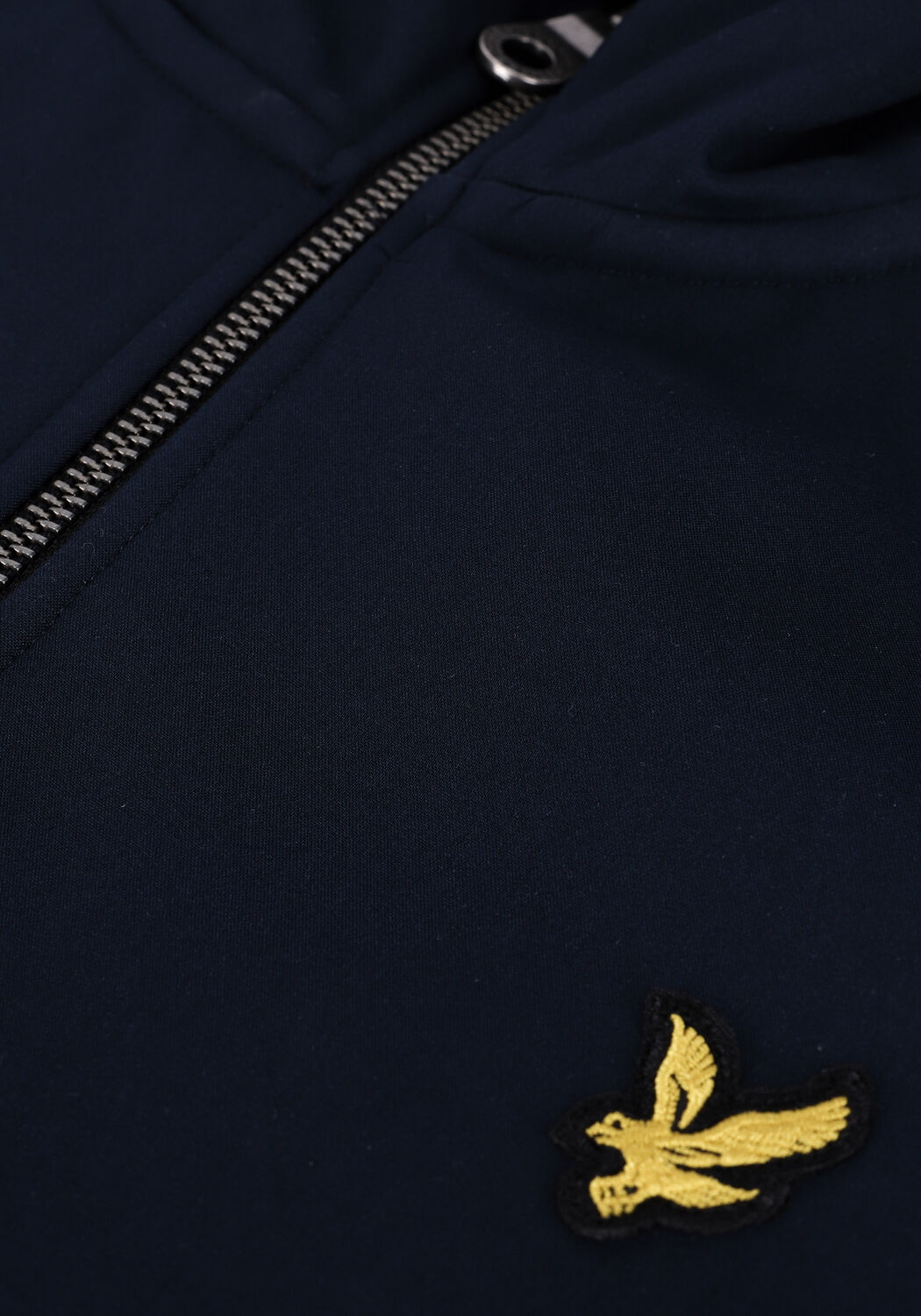 Dunkelblau LYLE & SCOTT Jack SOFTSHELL JERSEY ZIP HOODIE - large