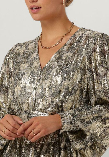 Goldfarbene EST'SEVEN Minikleid EST'CITY DRESS - large