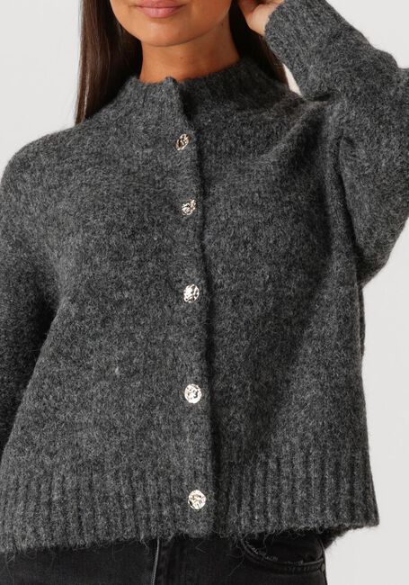 Dunkelgrau NEO NOIR Pullover TAURA FLUFFY KNIT CARDIGAN - large