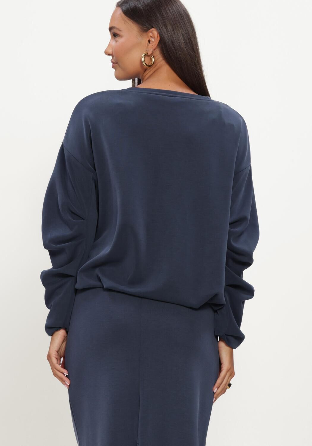 Dunkelblau Y.A.S. Pullover YASCOZE LS SWEAT - D2D - large
