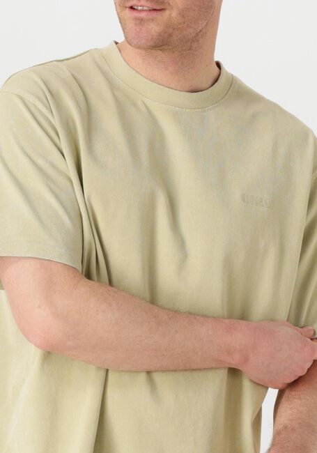 Sand WOODBIRD T-shirt WBBAINE WASHED TEE - large
