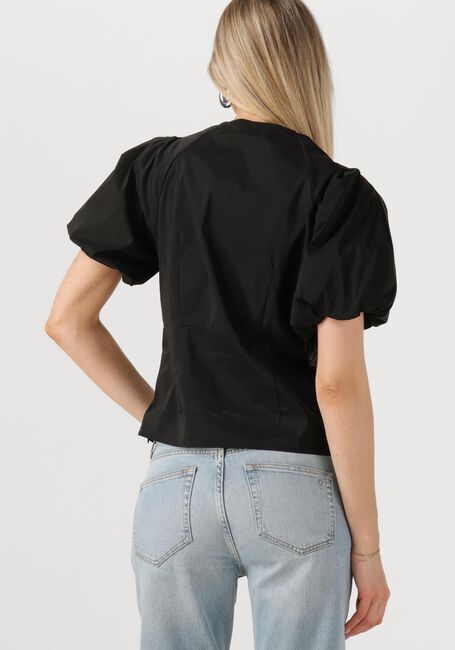 Schwarze NEO NOIR Blusen IRINA POPLIN BLOUSE - large