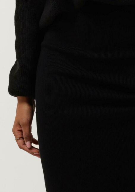 Schwarze CALVIN KLEIN Midirock KNITTED SKIRT - large
