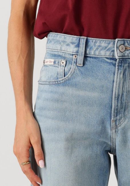Hellblau CALVIN KLEIN Wide jeans HIGH RISE STRAIGHT LT CAPE - large