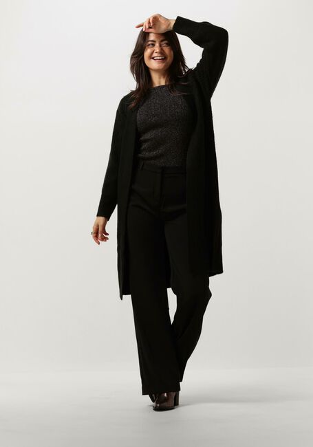 Schwarze NEO NOIR Top TALIA GLITTER KNIT TOP - large