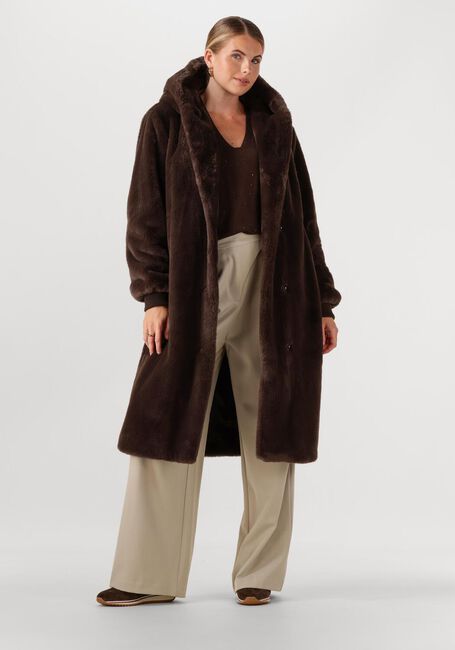 Braune MOSCOW Teddy-Jacke 08-08-NADJANA-3 - large