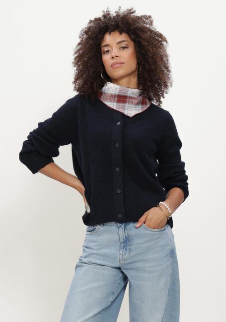 Dunkelblau SELECTED WOMEN Pullover SLFLULU NEW LS KNIT CARDIGAN - large